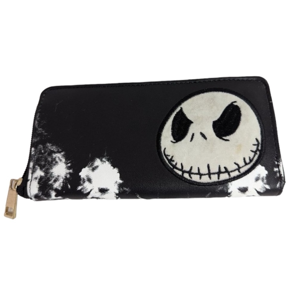 Disney GUC The Nightmare Before Christmas Jack Skellington Long Wallet (W8)